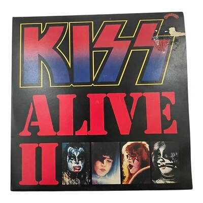 KISS Alive II Double Vinyl LP 1977 Casablanca Hard Rock Classic - Image 1 of 4