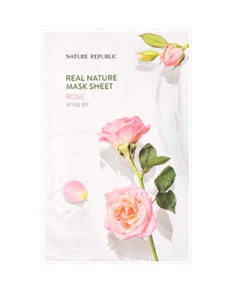 [ NATURE REPUBLIC ] Real Nature Mask Sheet 10pcs Rose US Seller - Picture 1 of 1