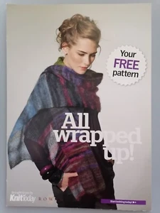 LADIES' SCARF, 193 x 50cm, 2ply yarn - ROWAN Knitting Pattern - Picture 1 of 2