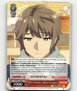 Weiss Schwarz bittere Entscheidung, Sakuta A Rascal träumt nicht von einem träumenden Mädchen - Bild 1 von 1