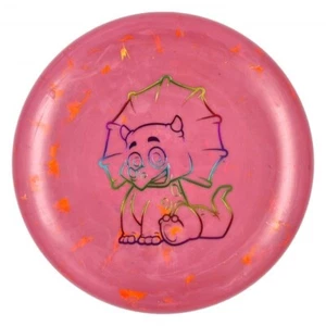Dino Discs Triceratops - Egg Shell Plastic - Lightweight Putter For Kids - Picture 1 of 1