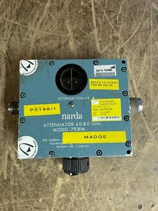 Atenuador Narda 793 FM 4,0 a 8,0 GHz 0-20 dB (R3) - Imagen 1 de 3