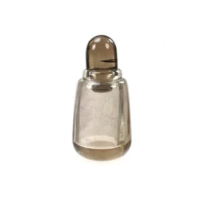 338.70cts Natural Untreated SMOKY QUARTZ Gemstone Carving Plain Bottle Sculpture - Picture 1 of 9
