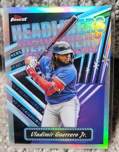 2023 Topps Finest - Finest Headliners #FH-5 Vladimir Guerrero Jr. - Picture 1 of 2