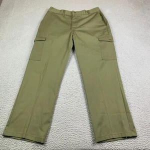 VTG Boy Scouts of America BSA Official Uniform Pants Mens 36 (34x29) Olive Cargo - Picture 1 of 13