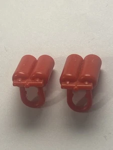 2 x LEGO Red Minifigure Air Tanks Ref 3838 Set 6970 926 6953 4025 497 10497 - Picture 1 of 1