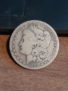 Nice 1884S Morgan Silver Dollar - Bild 1 von 4