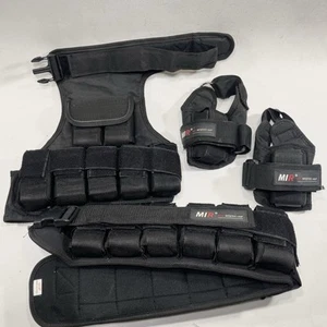 *SET* MiR 67 Pfund Champion verstellbarer gewichteter Gürtel Weste Knöchelgewichte Unterkörper - Bild 1 von 6