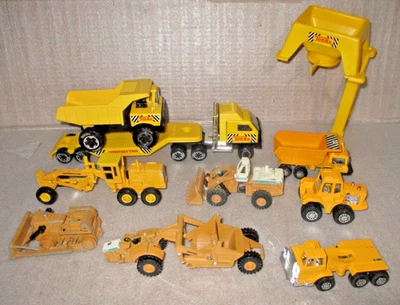 Vintage Ertl Tonka & Tootsie Toy Die Cast, Tin, & Plastic Construction Vehicles - Image 1 of 4