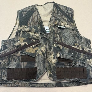 Vintage Mount'n Prairie Vest Adult XL Camo Sportswear Hunting Game Zip Style 300 - Picture 1 of 11