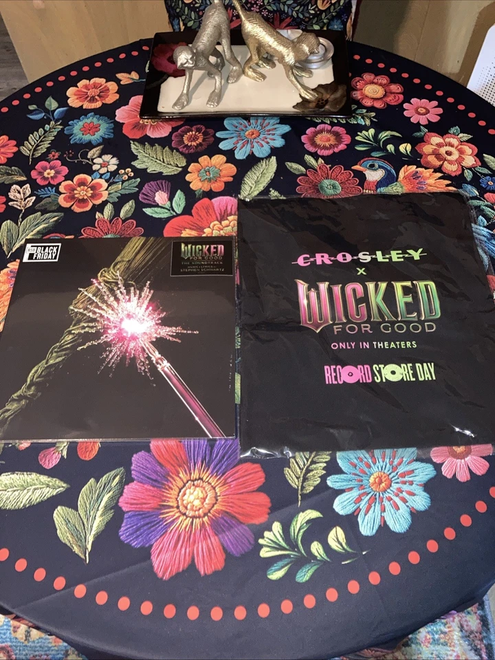 Wicked For Good RSD Record Store Day Black Friday 2025 Vinyl  With RSD Tote Bag - Image 1 of 4