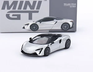McLaren Artura Ice Silver LHD - Mini GT 1:64 - Picture 1 of 5