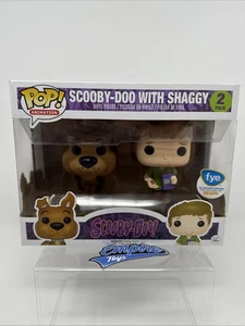 Scooby-Doo with Shaggy FYE Exclusive 2 Pack Funko Pop! Animation Damaged Box - Picture 1 of 7