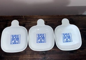 3 piatti vintage Corning Ware ammiraglio Charles Boardman House Grab It Mburg, WV - Foto 1 di 6