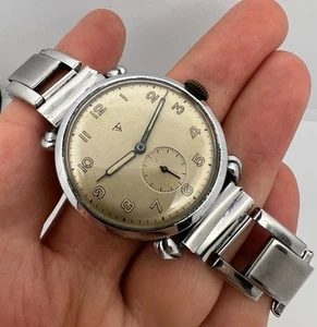VINTAGE MILITARY SPIDER WATCH MADE IN GERMANY - Picture 1 of 16