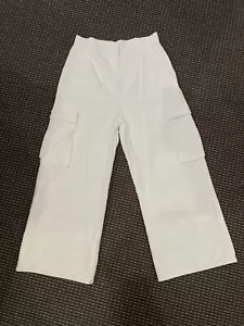 Lee Mathews Tailored Cargo Pants - White - Size 2 - BARELY WORN - Picture 1 of 5