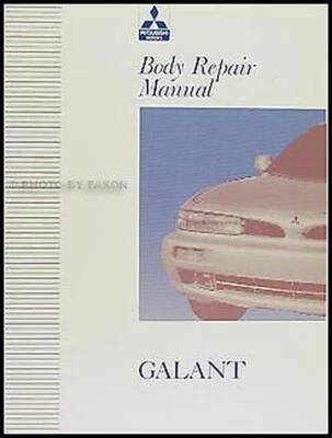 Mitsubishi Galant Corpo Negozio Manuale 1994 1995 1996 1997 1998 Urto Servizio - Immagine 1 di 2