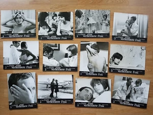 Jean-Luc Godard - 12 scarce German lobby cards 1964 A MARRIED WOMAN Macha Meril - Picture 1 of 2