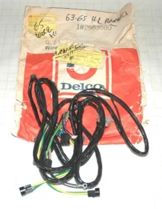 1963-65 CORVETTE DELCO 2983580 HEADLIGHT HARNESS ALL TRANS TYPES NOS US MADE - Bild 1 von 3