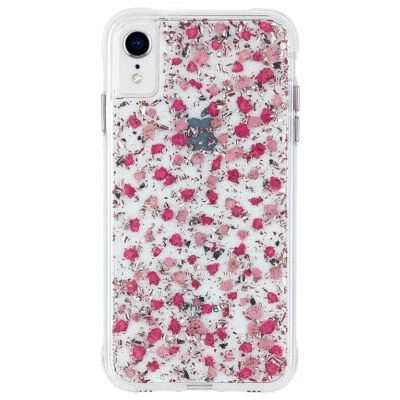 Funda Case-Mate Petals para iPhone XR Ditsy Flor Rosa Foto 1 de 3