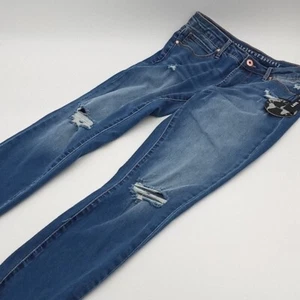 Articles of Society Damen 28 Suzi Mid Rise kurze Skinny Jeans Gartentopf Waschen - Bild 1 von 11