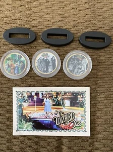 Wizard of Oz MOVIE SCENES Gold Plated Kansas State Quarter 3-Coin Set LICENSED - Picture 1 of 7