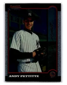 999 Bowman Chrome #238 Andy Pettitte - New York Yankees - Picture 1 of 2