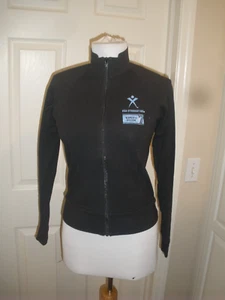 Girls Lightweight Black Jacket USA Gymnastics Women boxercraft L (14-16) (SU70B) - Picture 1 of 5