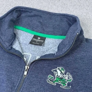 Colosseum Notre Dame Fighting Irish Spellout Women's Size S 1/4 Zip Pullover - Picture 1 of 8