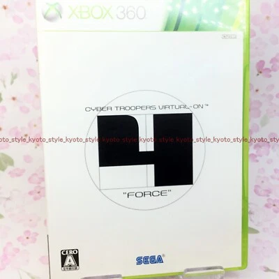 USED Xbox360 Game Cyber Troopers VirtualOn Force 81450 JAPAN IMPORT - Image 1 of 4