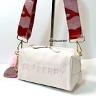 BURBERRY pink cosmetic travel toiletry pouch bag