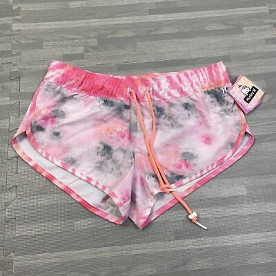 Pantalones Cortos de Natación Hurley X Hello Kitty Phantom Gimnasio Mujeres Pequeños 2” Sin Forro Tinte Rosa $60 Foto 1 de 4
