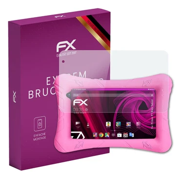 atFoliX Glasfolie für Pritom P7 Kids Tablet Displayfolie 9H Schutzpanzer - Bild 1 von 4