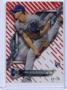 Walker Buehler 2018 Topps High Tek Red /10 #HT-WB Rookie RC - Picture 1 of 2