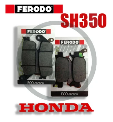 PASTIGLIE HONDA SH/350/IE/ABS 2021/2022 POSTERIORI E ANTERIORI PER HONDA FERODO - Imagen 1 de 3