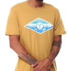 True Religion Twarz Buddy Logo Koszulka Antyczne złoto (L)