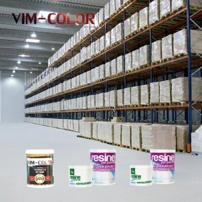 Kit Resina per Pavimenti in Cemento ad Uso Alimentare Vernice Haccp Colori M² 10 - Immagine 1 di 3