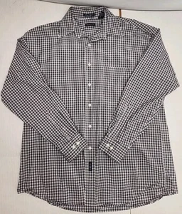 Gant Shirt Men Large Checkered Micro Tartans Button Down - Imagen 1 de 10