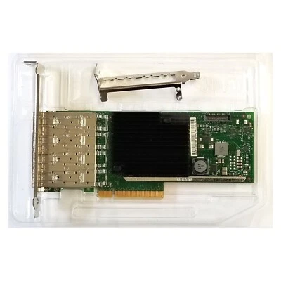 New Intel X710-DA4 4-port 10Gbps SFP+ PCIe 3.0 x8 10Gbps Ethernet network card - Image 1 of 4