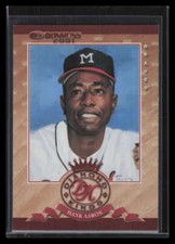 2001 Donruss All-Time Diamond Kings atdk8 Hank Aaron 1250/2500