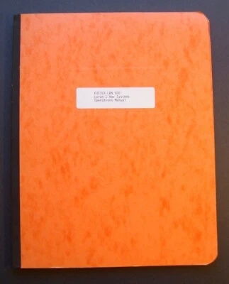 Foster LRN 500 Loran C New Systems Operations Manual - Image 1 of 4