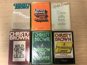 Christy Brown: Job lot of 6 books - Picture 1 of 3