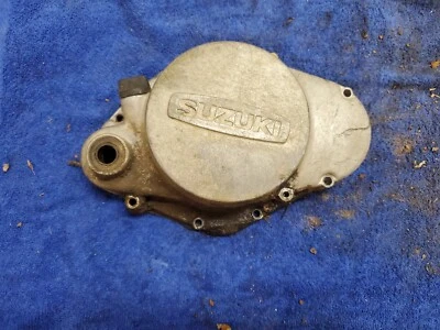 Suzuki TS185 TS 185 1971 cubierta de embrague cubierta del motor Foto 1 de 4