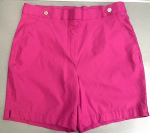 Rafaella Damen Stretch Komfort Schrittlänge 6,5 Bund Pull-On Kurz Rosa Größe 16 - Bild 1 von 13