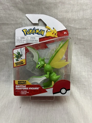 Pokemon SCYTHER Battle Ready Deluxe Action Figure Jazwares - NEW Cover