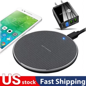 Chargeur Rapide Sans Fil Chargeur Pad pour Samsung Galaxy S25 S24 S23 Ultra Note20 - Photo 1 sur 18
