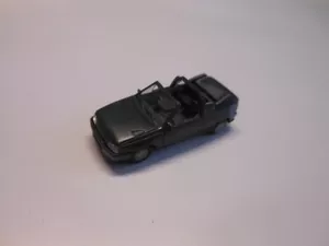 Rar: Opel Kadett E GSI Cabriolet Testfarbe anthrazit matt von Herpa in 1:87 - Bild 1 von 3