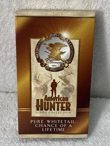 American Hunter Pure Whitetail Chance Of A Lifetime VHS VCR Video Used Hunting - Picture 1 of 6