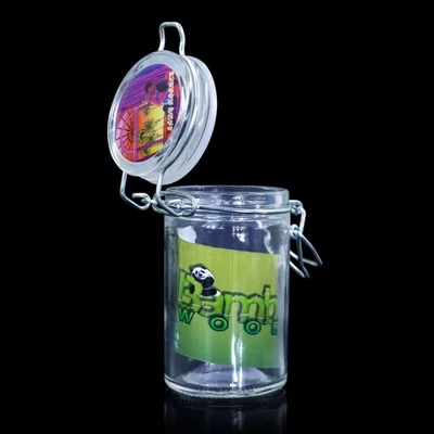 Airtight Tobacco Herb Stash Jar Smell Proof Storage Container with Lid - Image 1 of 4