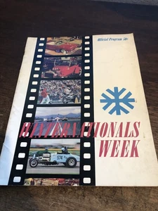 Rare Winternational week LA Memorial Pomona Drag 1963 Souvenir Program - Picture 1 of 5
